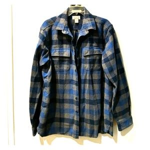 Like new L.L.Bean Flannel Shirt Jacket